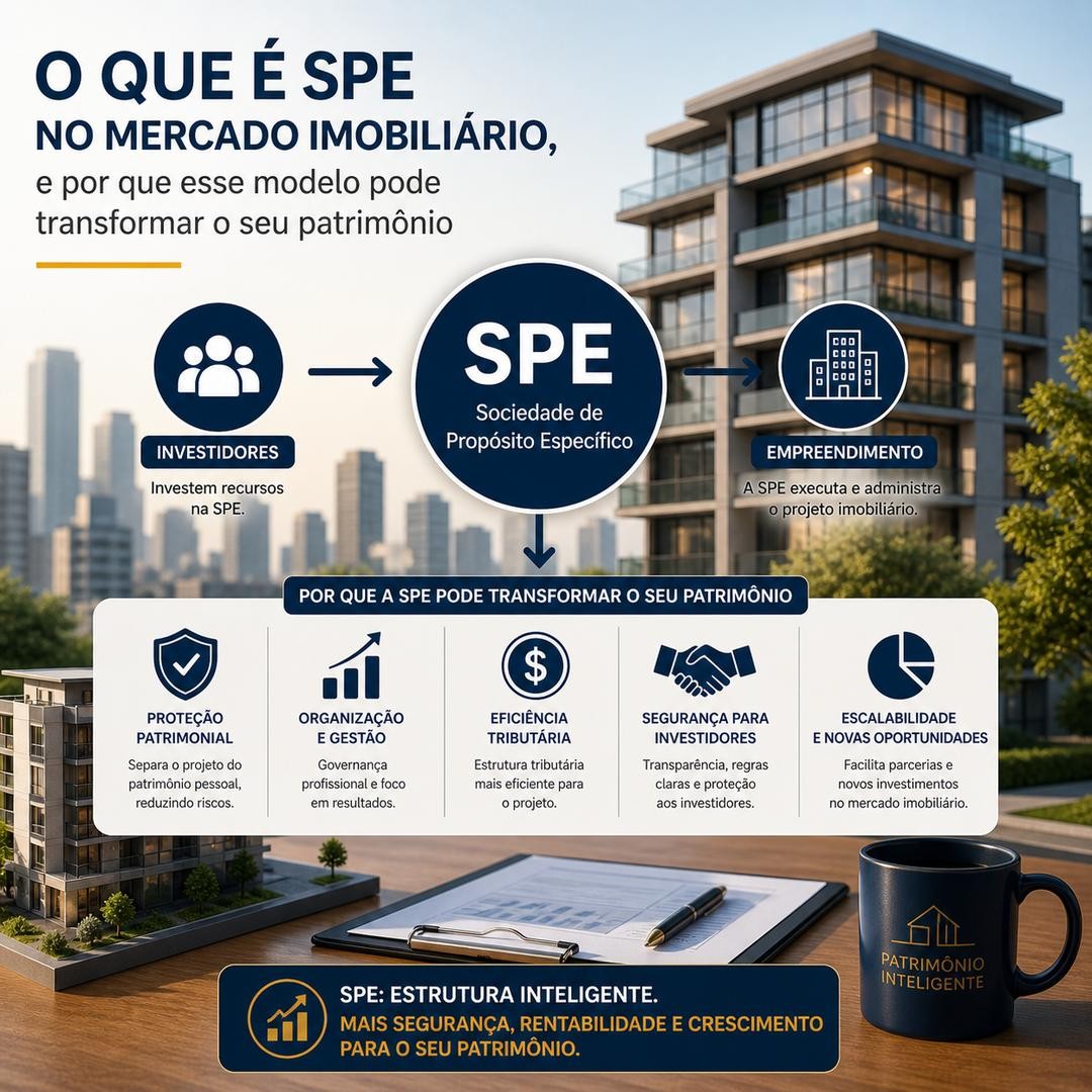 O que é SPE no mercado imobiliário, e por que esse modelo pode transformar o seu patrimônio