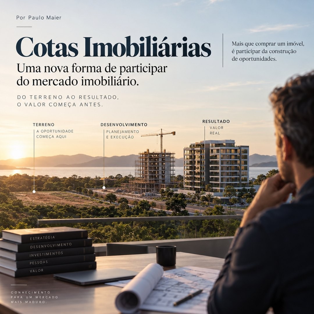 Cotas Imobiliárias: uma nova forma de participar do mercado imobiliário